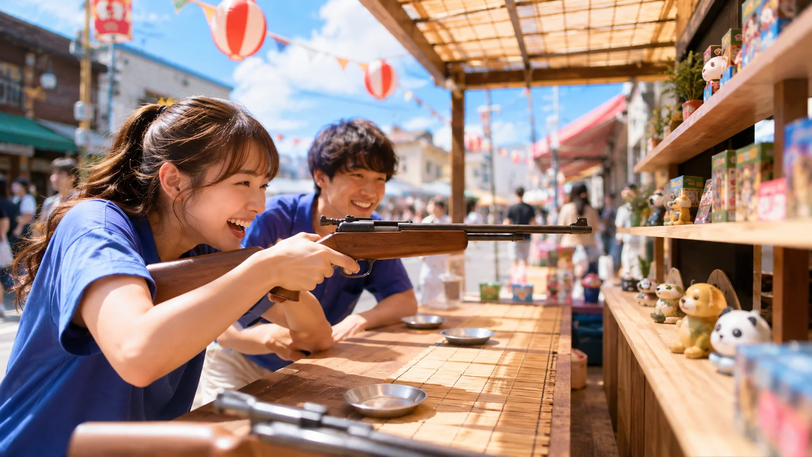 コマツでお祭り出店🏮