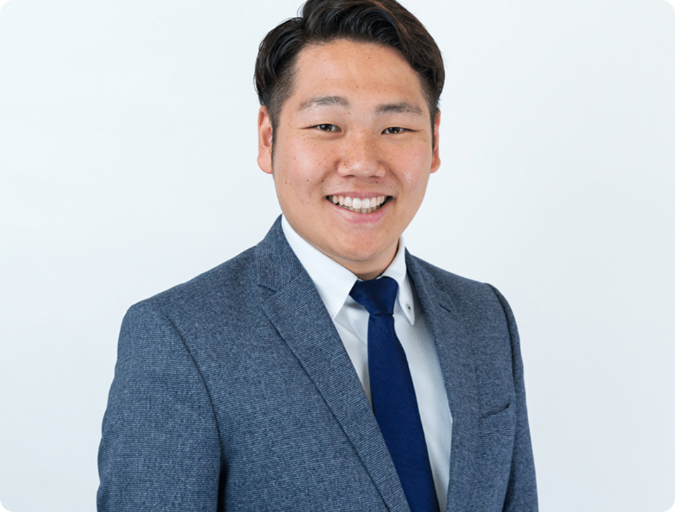 >代表理事 古味 元希さんの写真